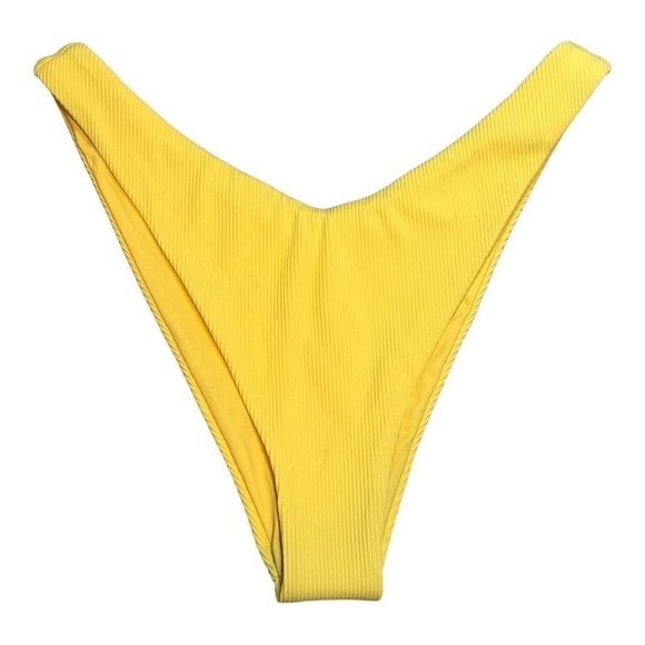 L*Space Cabana Bitsy Bikini Bottom in Lemon Drop NWOT - Picture 2 of 7